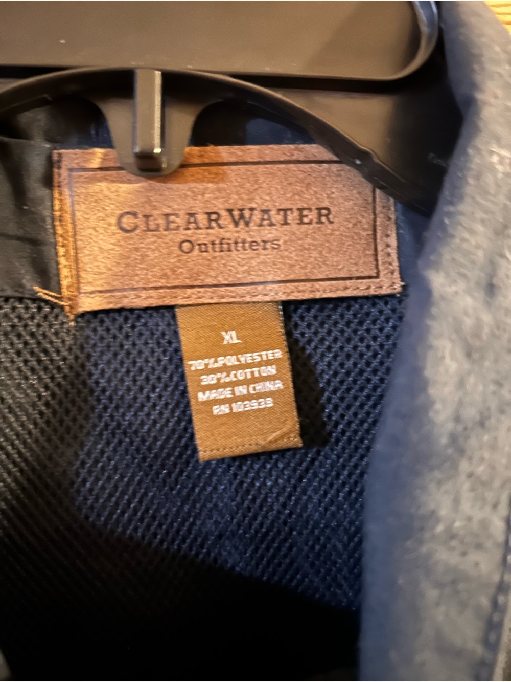 Clearwaters Outfitters Men’s Navy vest - XL